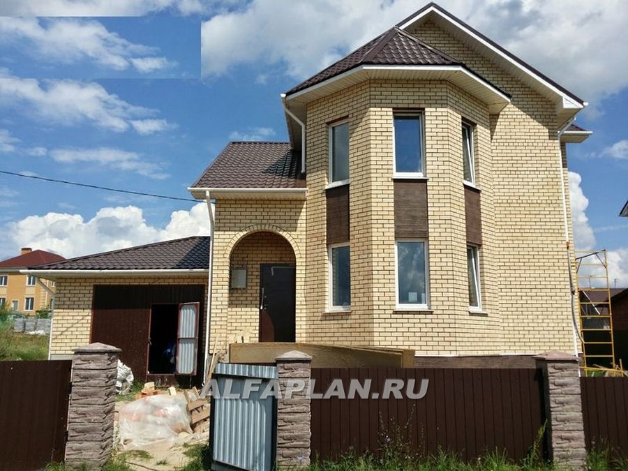 Строительство дома по проекту 40A - фото №8