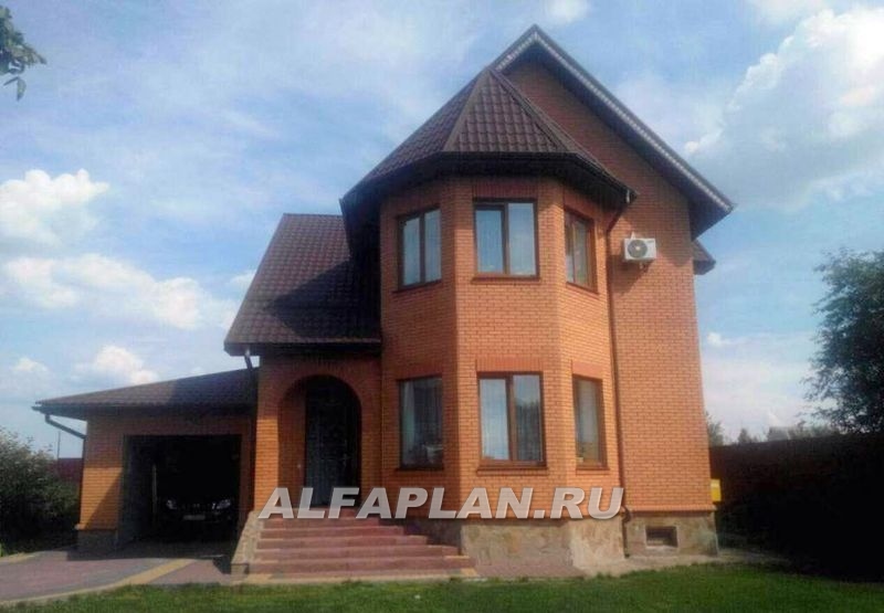 Строительство дома по проекту 40A - фото №1