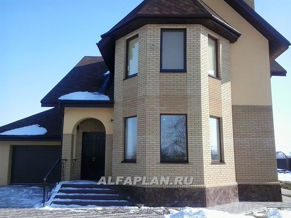 Строительство дома по проекту 40A - фото №2