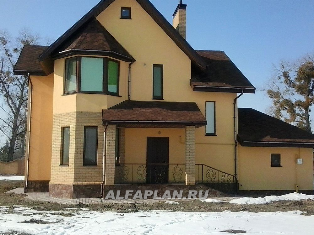 Строительство дома по проекту 40A - фото №3