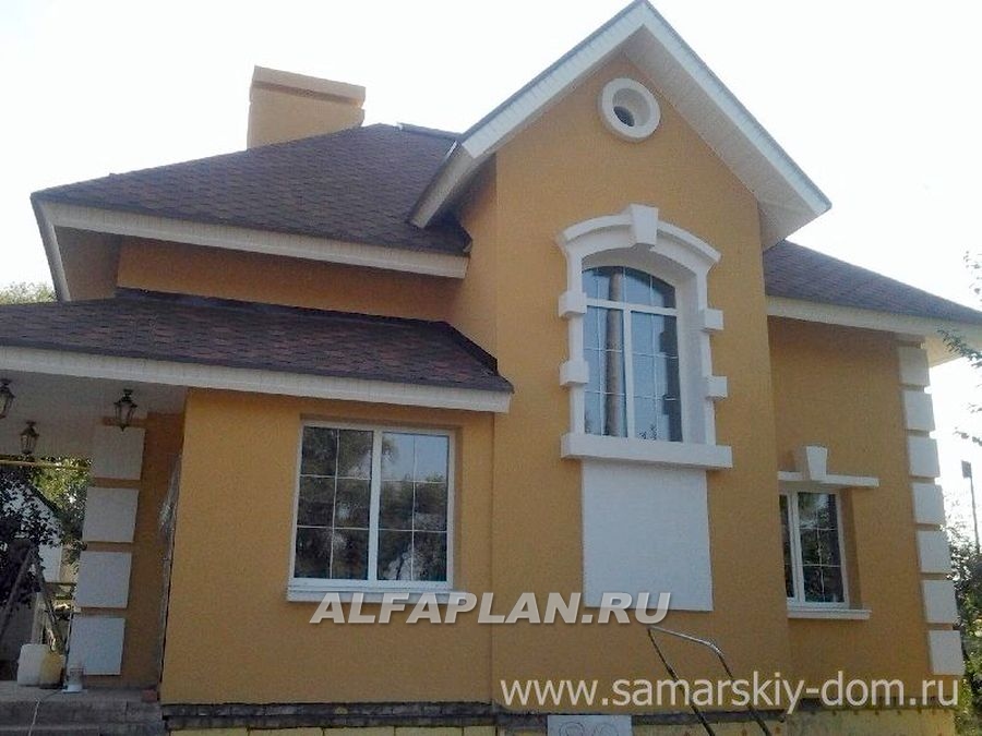 Строительство дома по проекту 43A - фото №1