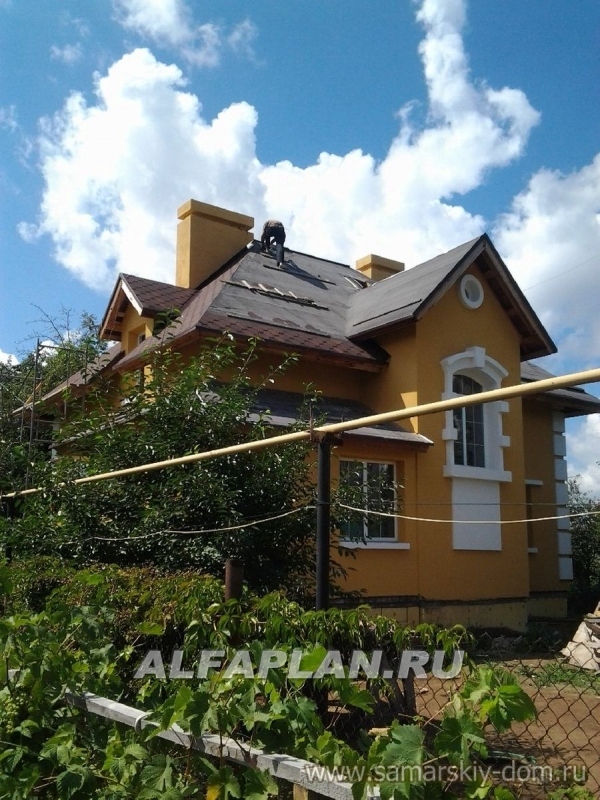 Строительство дома по проекту 43A - фото №7