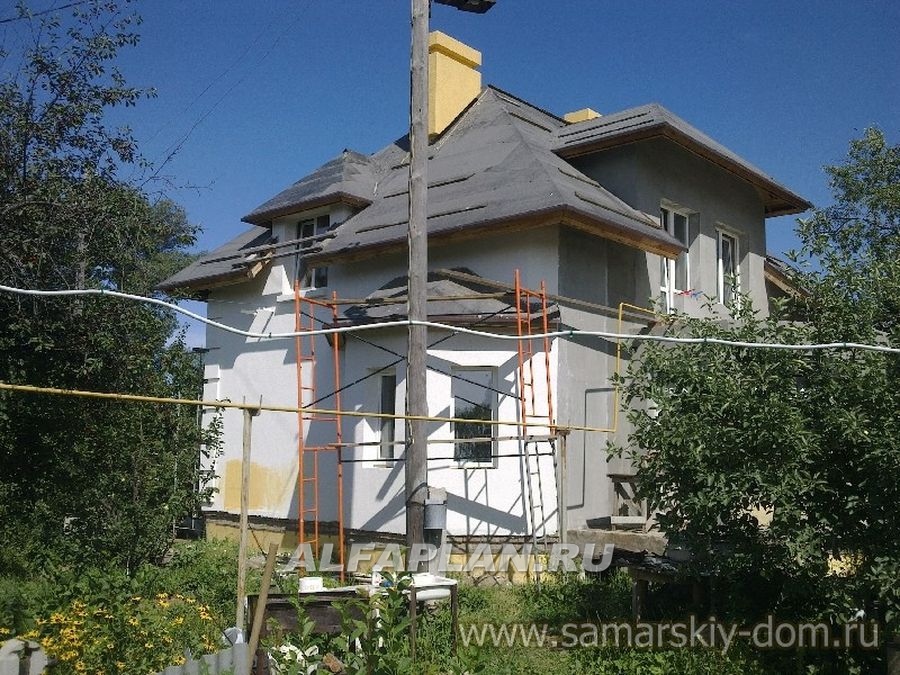 Строительство дома по проекту 43A - фото №10