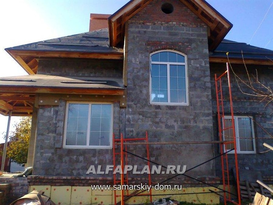 Строительство дома по проекту 43A - фото №11