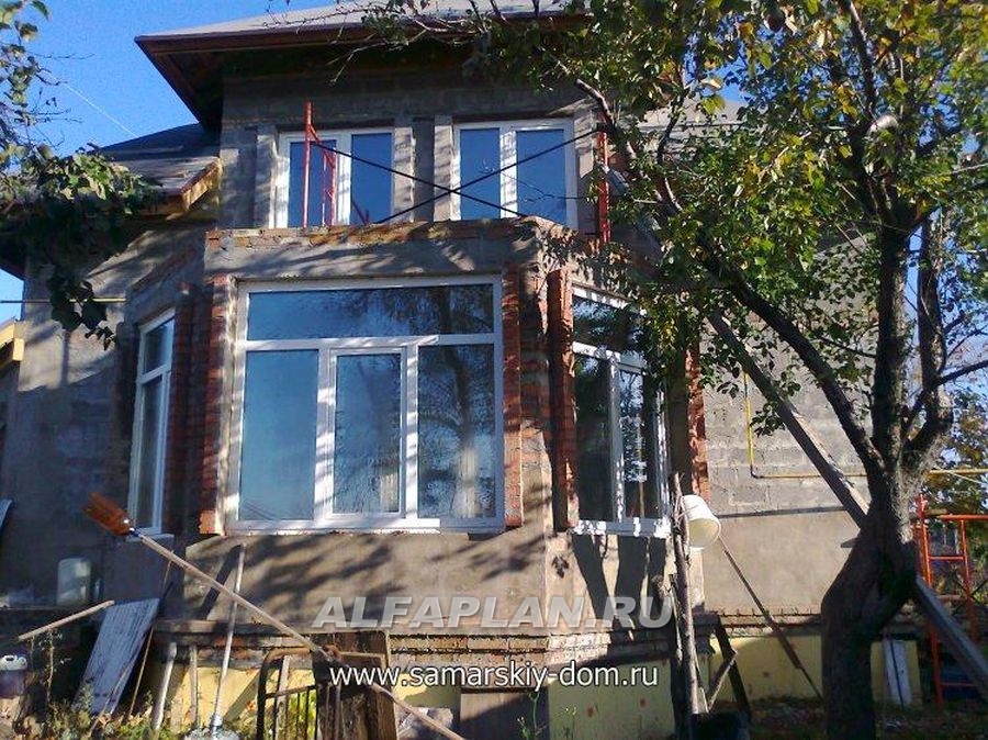 Строительство дома по проекту 43A - фото №12