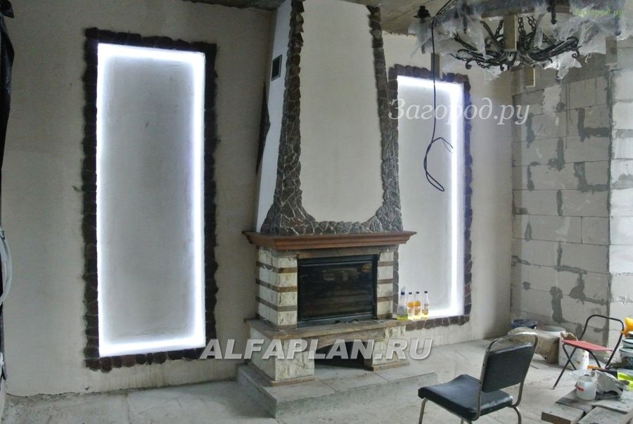 Строительство дома по проекту 45A - фото №7