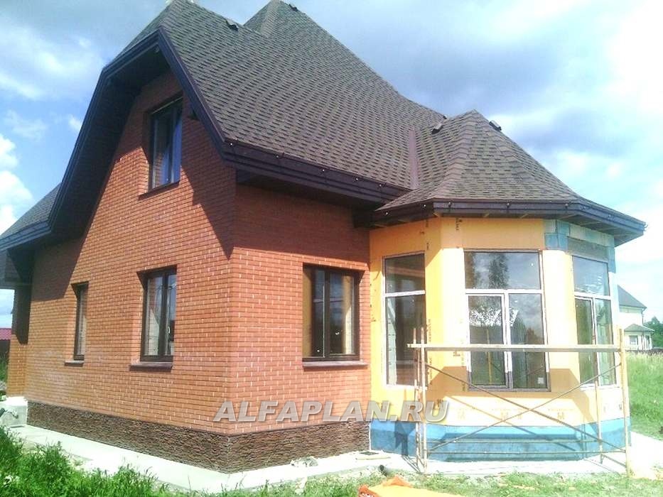 Строительство дома по проекту 47A - фото №2