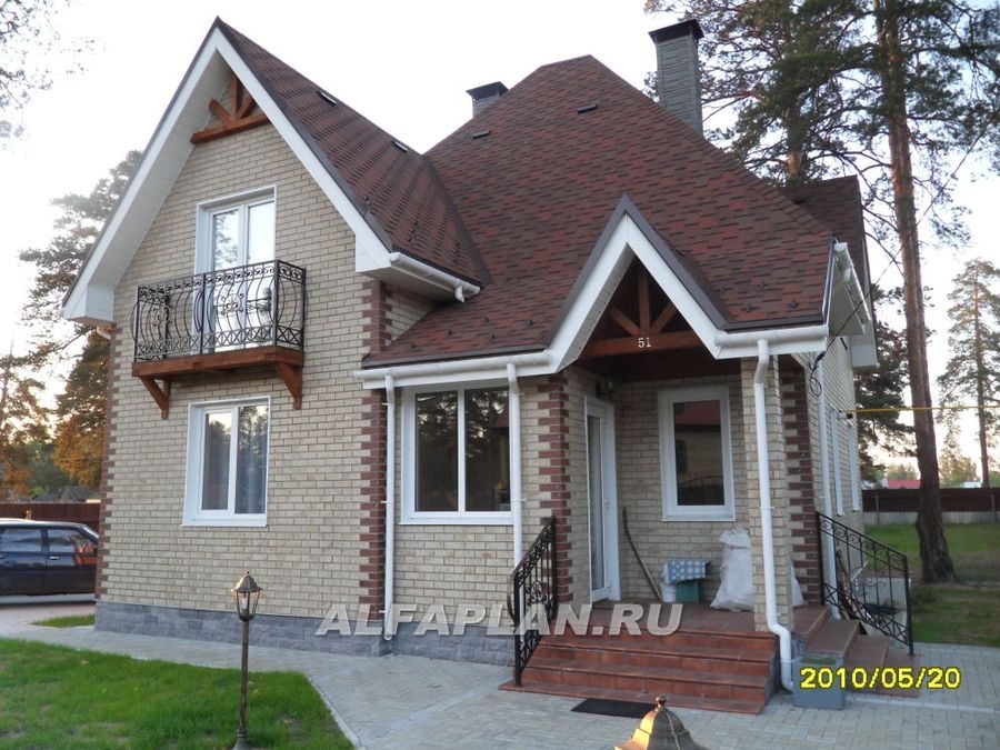 Строительство дома по проекту 47A - фото №5