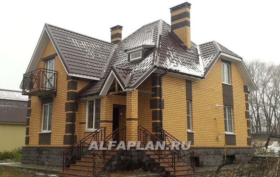 Строительство дома по проекту 47A - фото №10