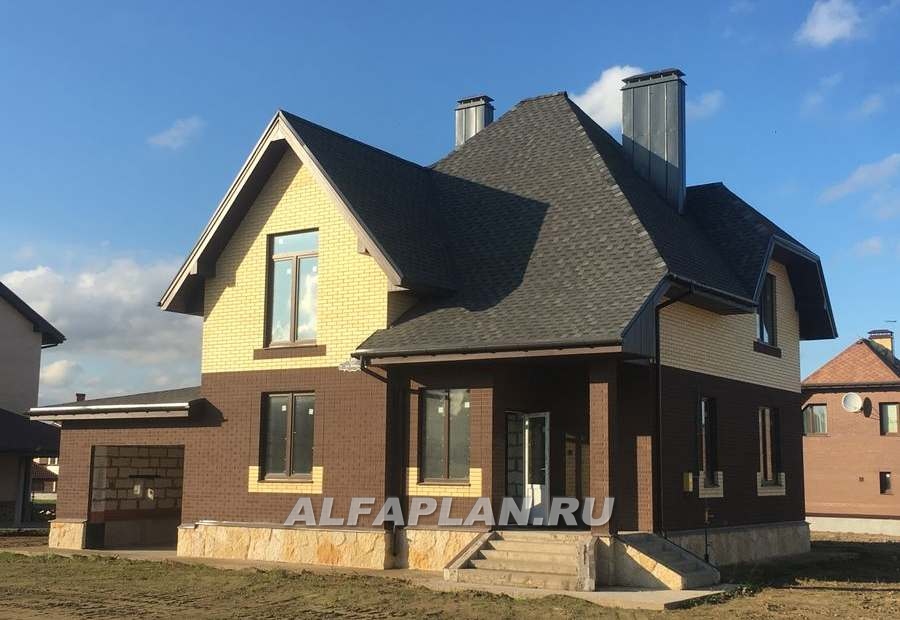 Строительство дома по проекту 47A - фото №11