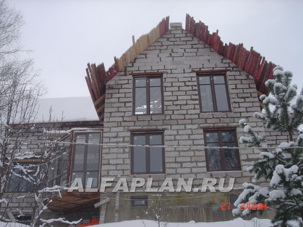 Строительство дома по проекту 48B - фото №3