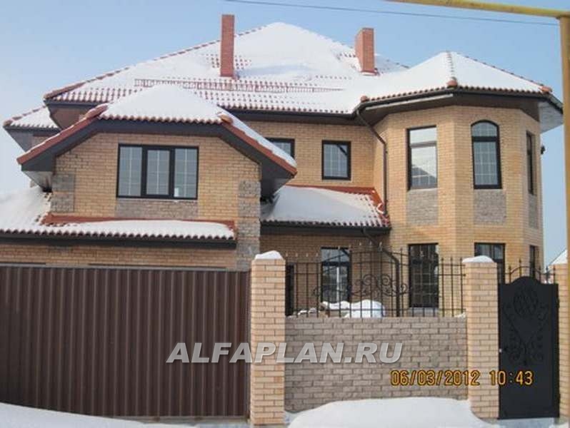 Строительство дома по проекту 49B - фото №6