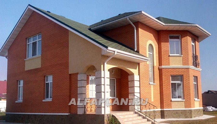 Строительство дома по проекту 56B - фото №3