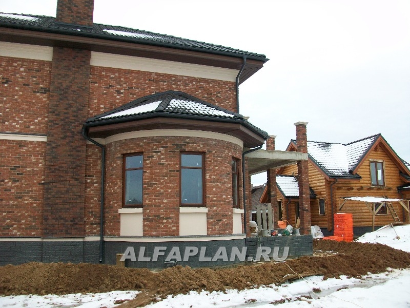 Строительство дома по проекту 56B - фото №3