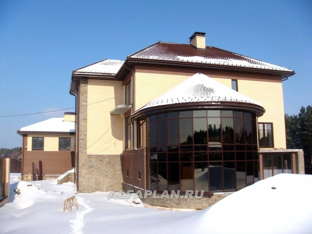 Строительство дома по проекту 58A - фото №9