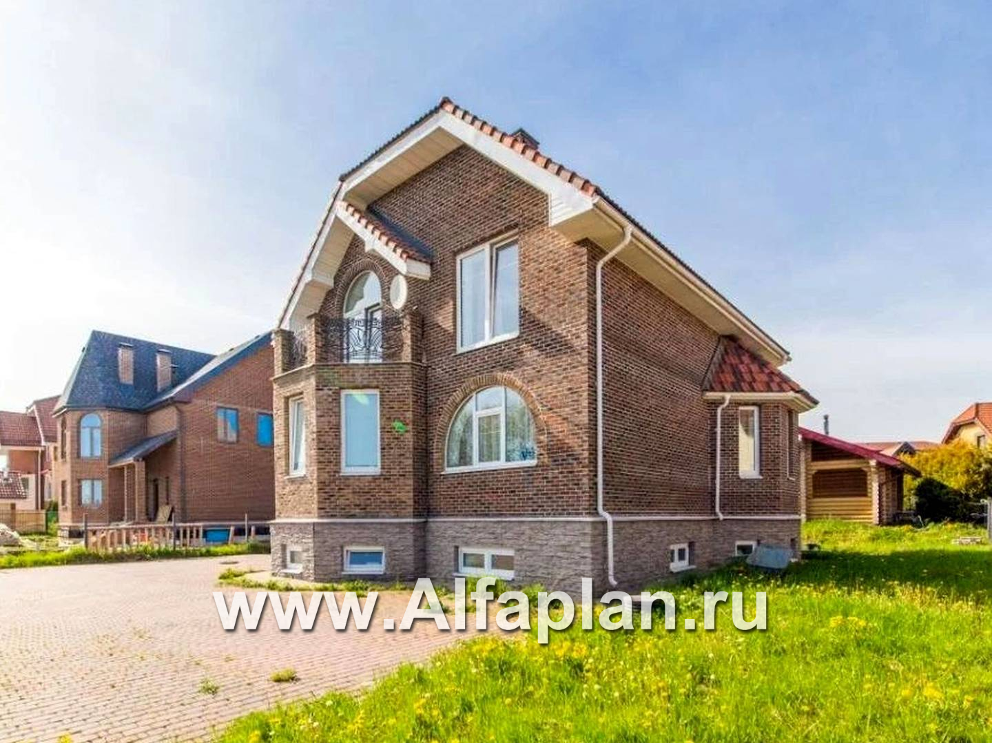 Строительство дома по проекту 70B - фото №4