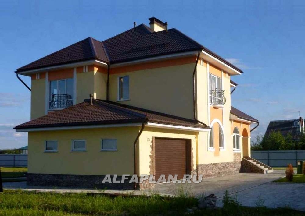 Строительство дома по проекту 76A - фото №3