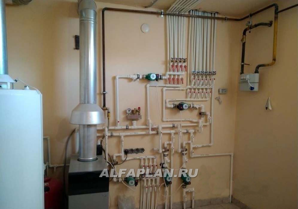 Строительство дома по проекту 76A - фото №16