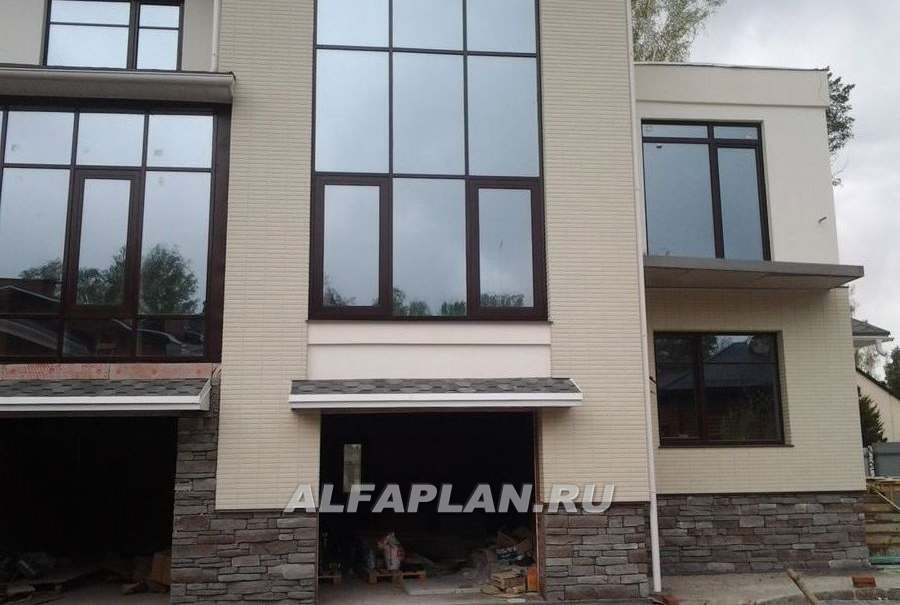 Строительство дома по проекту 77A - фото №2