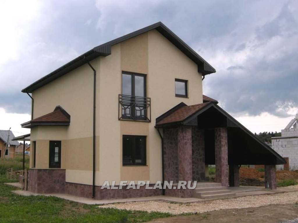 Строительство дома по проекту 79B - фото №4