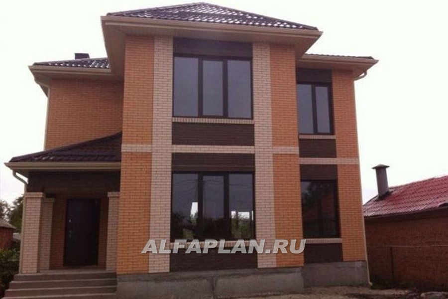 Строительство дома по проекту 82A - фото №4