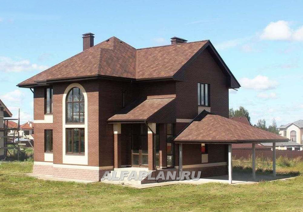 Строительство дома по проекту 87A - фото №8