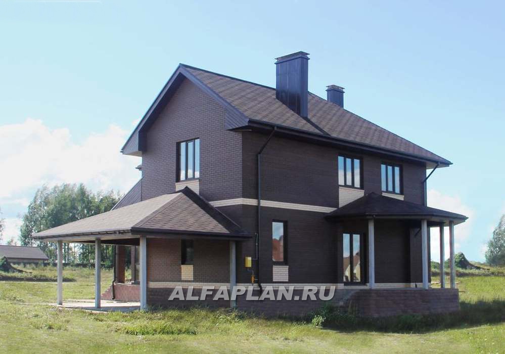 Строительство дома по проекту 87A - фото №11