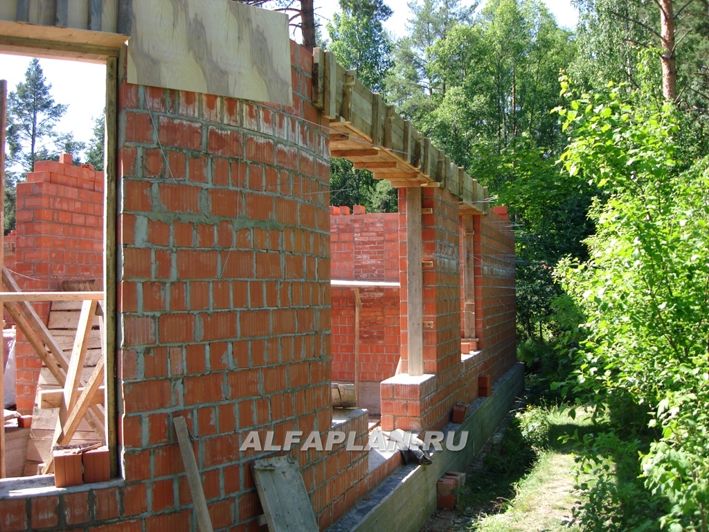 Строительство дома по проекту 89A - фото №2