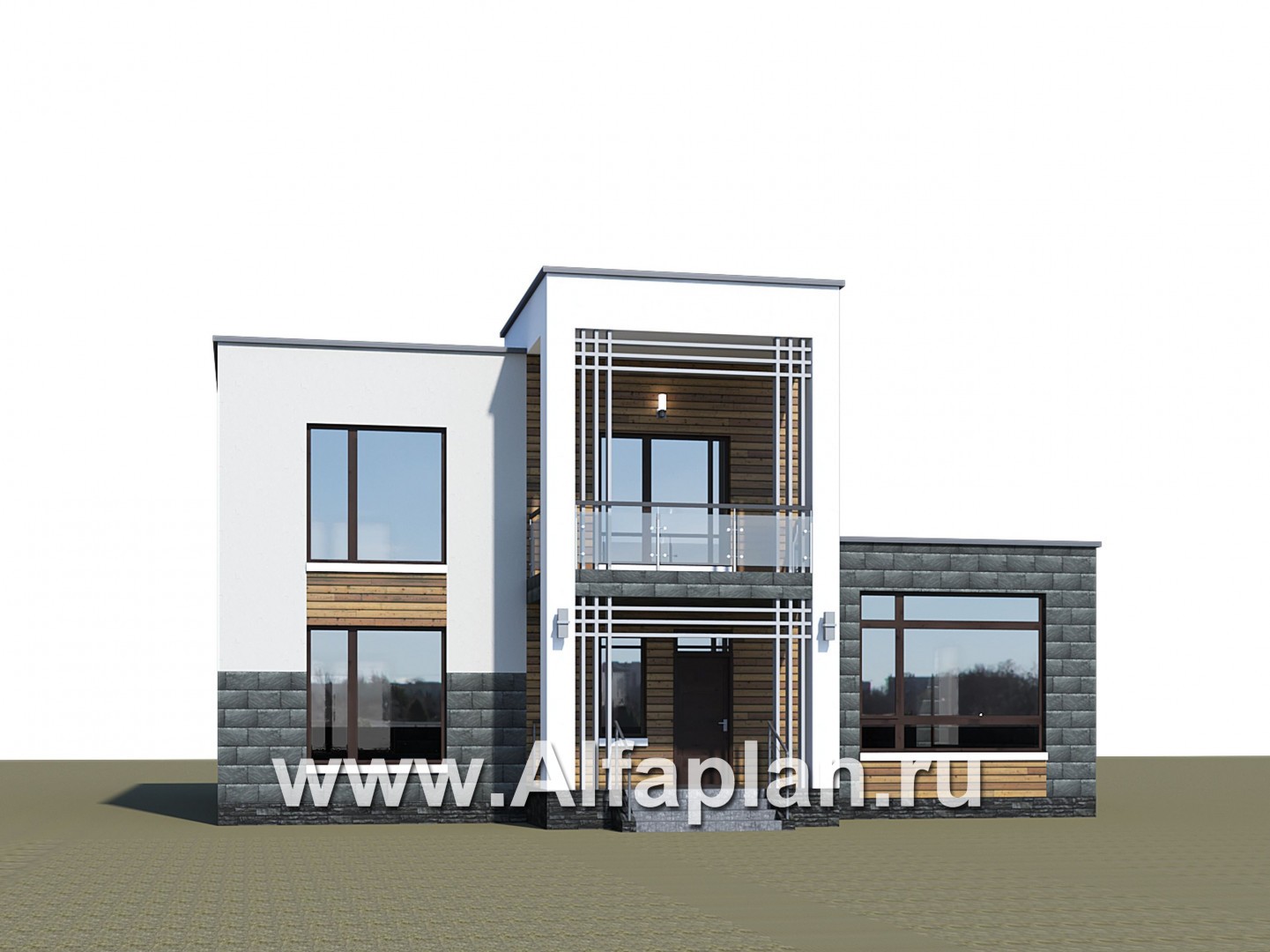 Проекты домов Альфаплан - 581E - дополнительное изображение №1