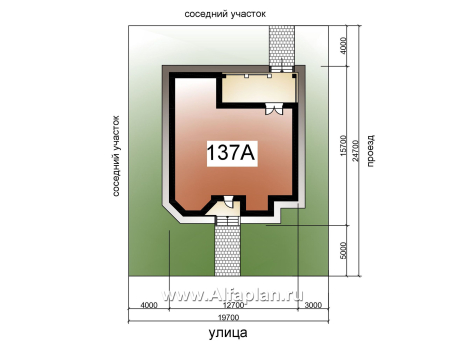 Проекты домов Альфаплан - «Феникс» - Двухэтажный коттедж с компактным планом - превью дополнительного изображения №9