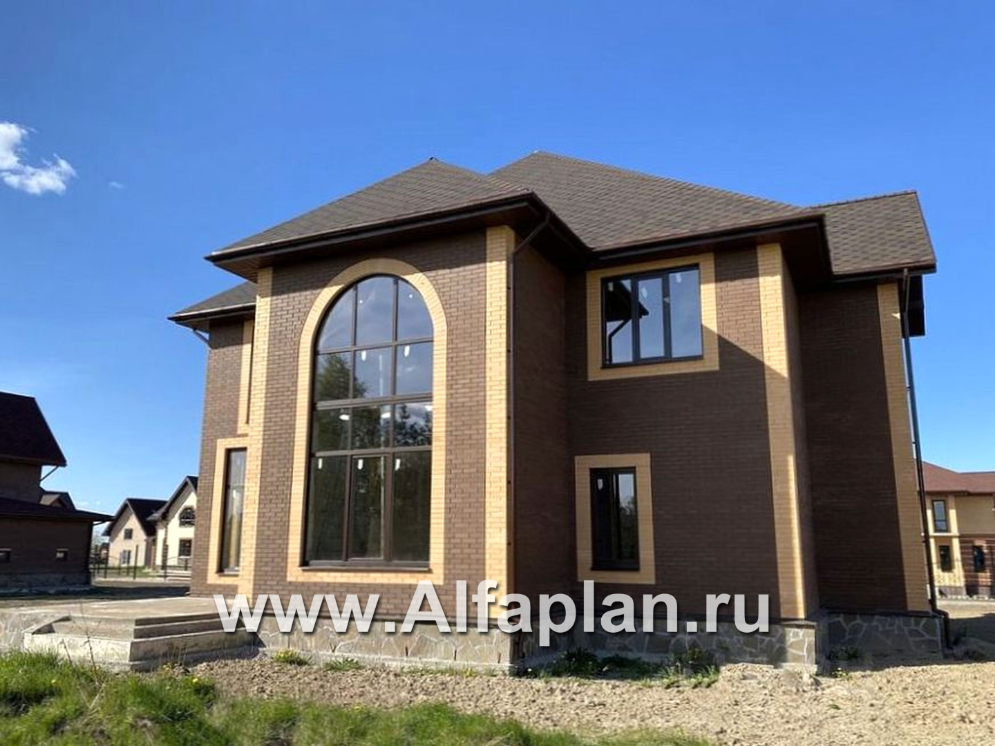 Проекты домов Альфаплан - «Воронцов»- коттедж с комфортной планировкой - дополнительное изображение №3